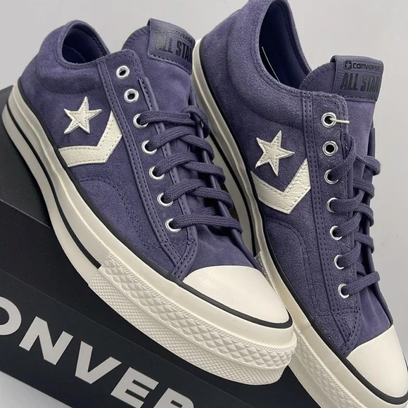 Converse Men’s Sneakers A11131C
STAR PLAYER 76 OX SHADOW PURPLE/EGRET/BLACK - Picture 7 of 16